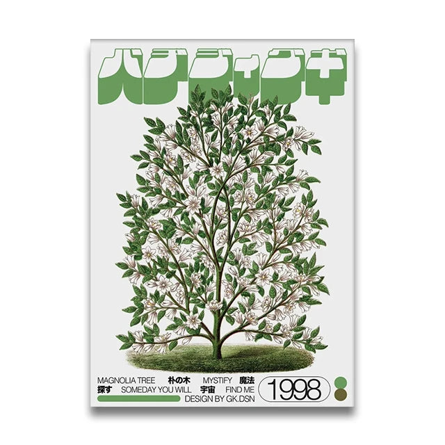 POSTER DÉCORATIF JAPONAIS