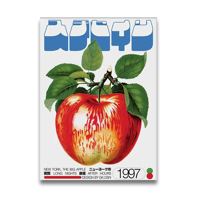 POSTER DÉCORATIF JAPONAIS