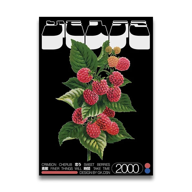 POSTER DÉCORATIF JAPONAIS