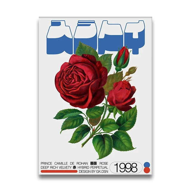POSTER DÉCORATIF JAPONAIS