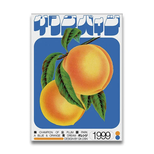 POSTER DÉCORATIF JAPONAIS