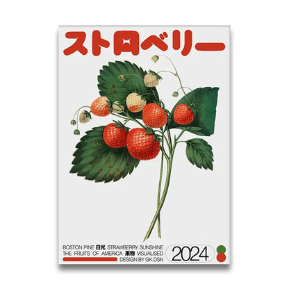 POSTER DÉCORATIF JAPONAIS