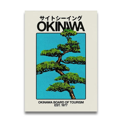 POSTER DÉCORATIF JAPONAIS