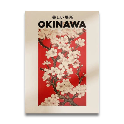POSTER DÉCORATIF JAPONAIS