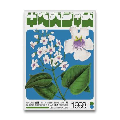 POSTER DÉCORATIF JAPONAIS