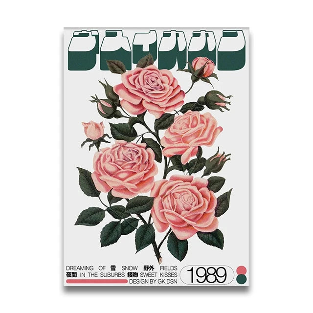 POSTER DÉCORATIF JAPONAIS