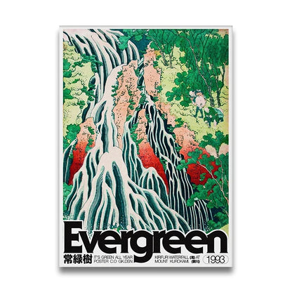 POSTER DÉCORATIF JAPONAIS